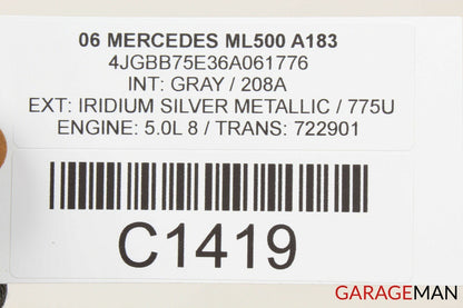 06-12 Mercedes W164 ML500 GL450 R500 Front Left Side Seat Control Module Unit