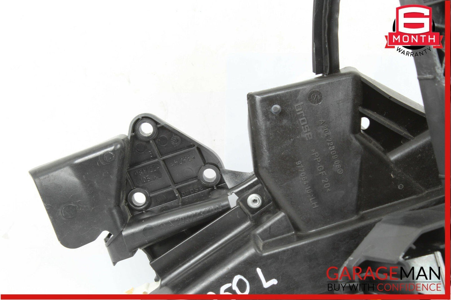 12-14 Mercedes W204 C250 Keyless Go Front Left Door Lock Actuator w/ Handle