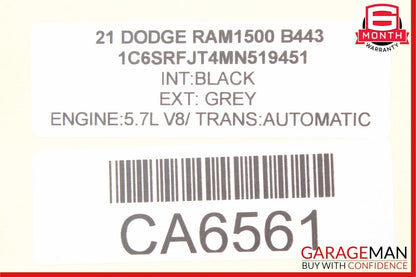 19-21 RAM 1500 Front Left Driver Side Seat Switch Control OEM