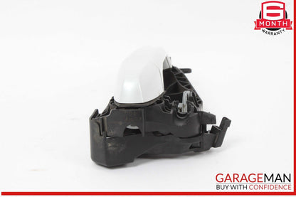 14-18 BMW X5 X6 Rear Right Passenger Side Exterior Door Handle White OEM
