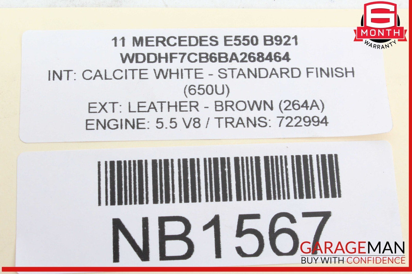 08-18 Mercedes W212 E550 C250 C300 Front Right Side Door Control Module OEM