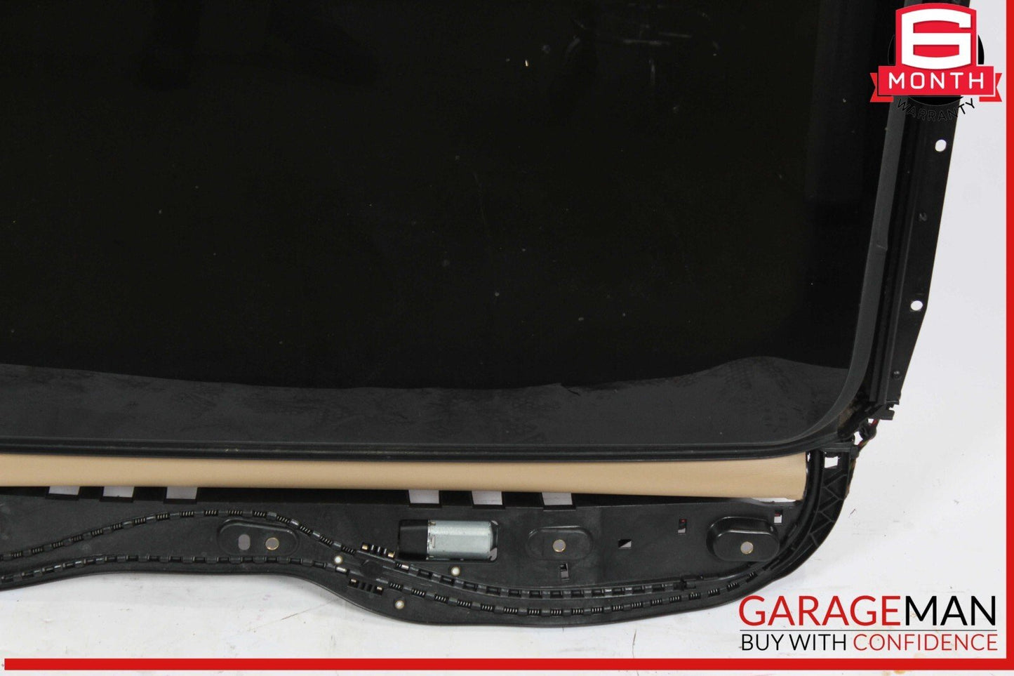 11-18 Porsche Cayenne 958 Hybrid S Panoramic Roof Glass Frame Black OEM