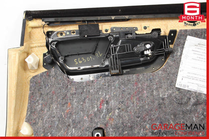 07-09 Mercedes W221 S550 S63 AMG Rear Left Side Door Panel Trim Cover Assembly