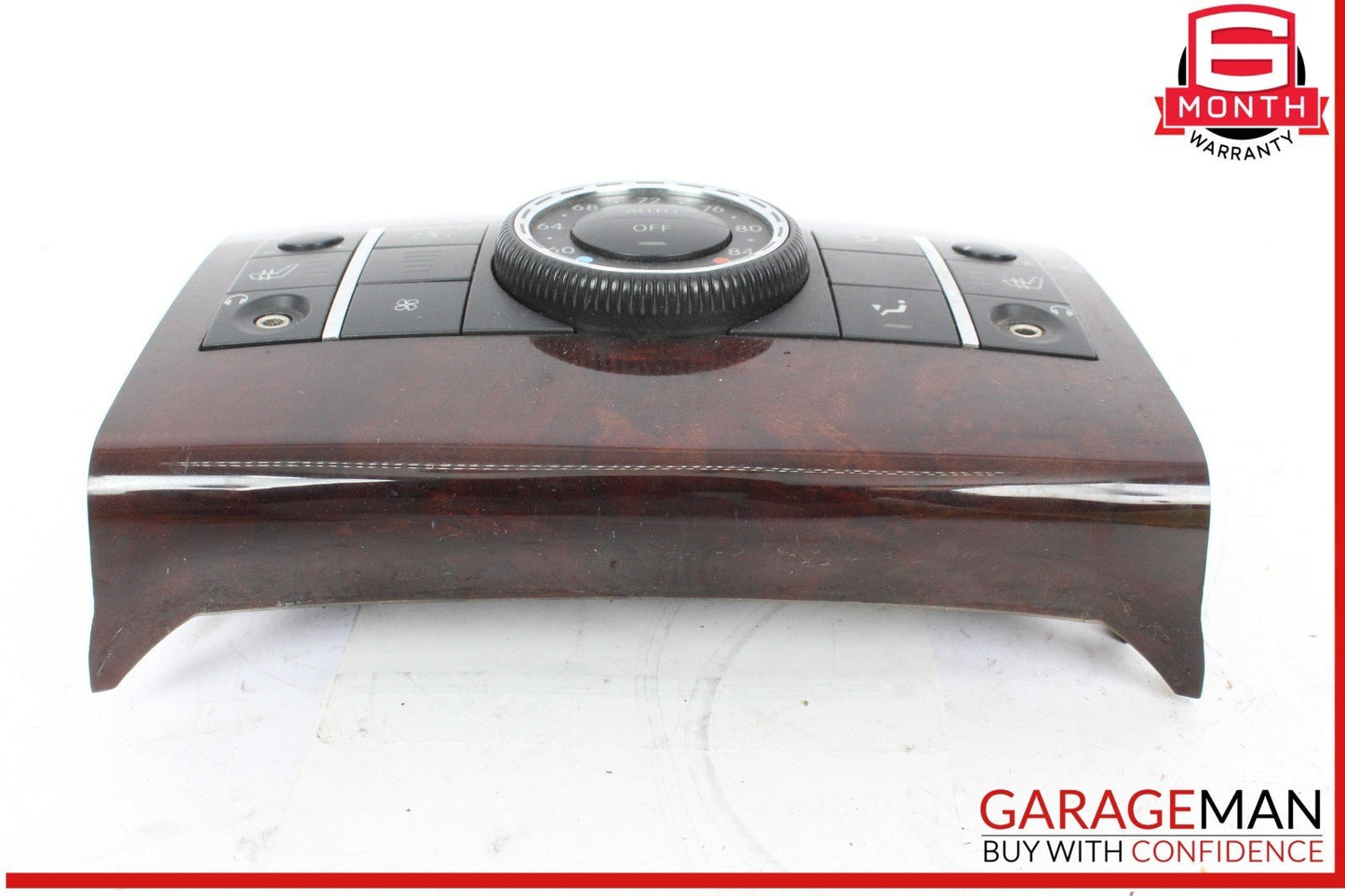 06-09 Mercedes W251 R500 R350 Heater Climate Control Switch W/ Trim Bezel OEM