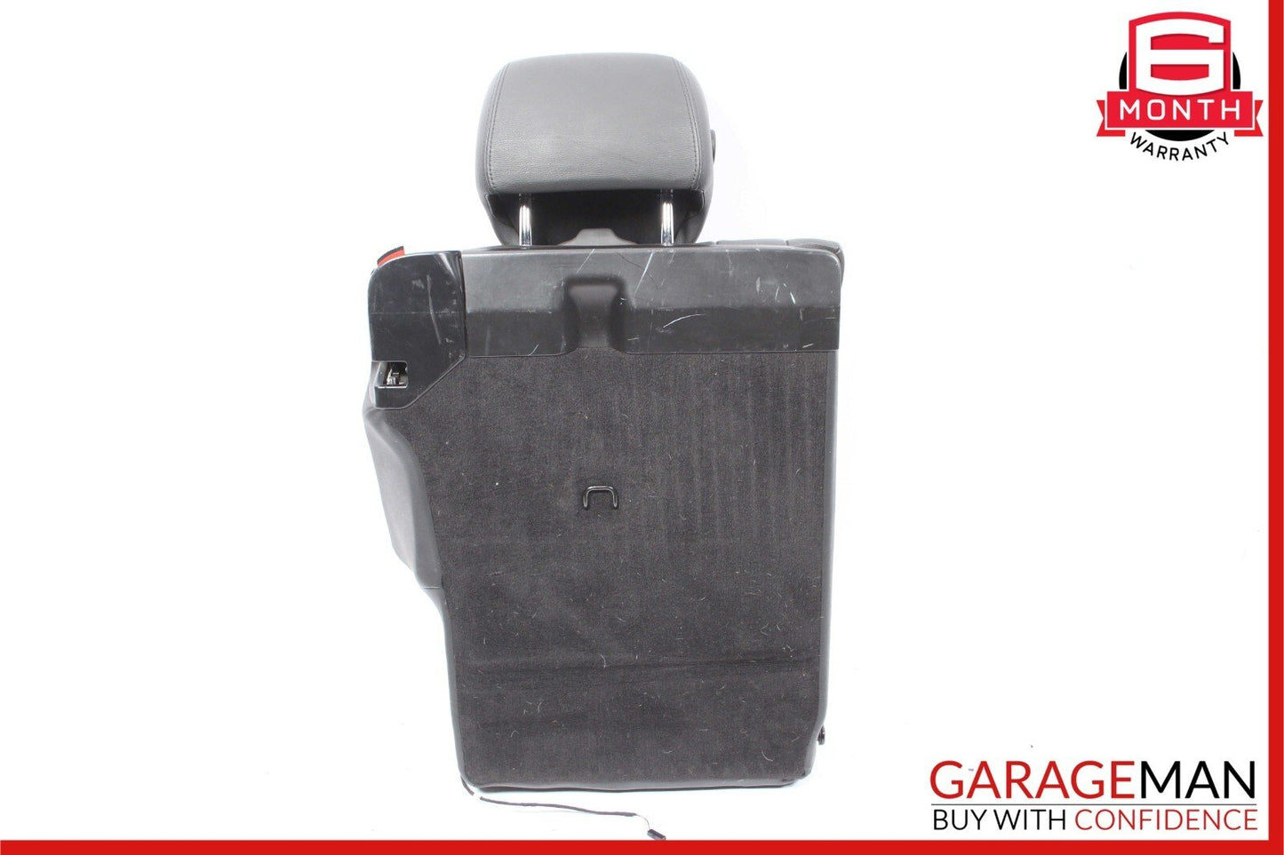 03-10 Porsche Cayenne 955 957 Rear Left Side Top Upper Seat Cushion Cover Black