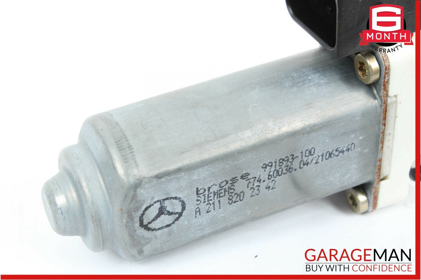 03-09 Mercedes W211 E350 Rear Left Driver Side Door Window Regulator Motor OEM