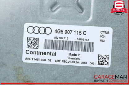 17-18 Audi A6 A7 Engine Computer ECU ECM Computer Control Module 4G5907115C OEM