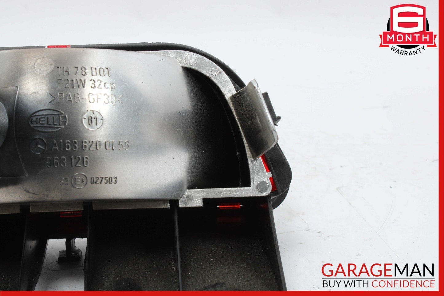 98-05 Mercedes W163 ML320 ML350 ML55 AMG Third Brake Light Lamp 1638200156 OEM
