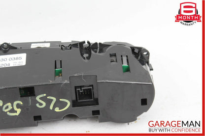 06-11 Mercedes W219 CLS500 CLS350 CLS55 AMG A/C AC Heater Climate Control Switch