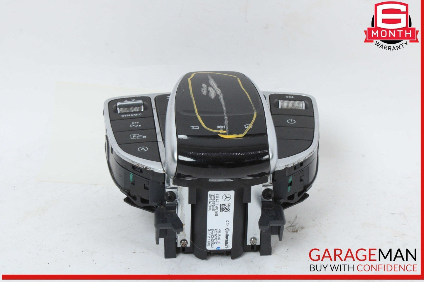 17-19 Mercedes W213 E300 Center Console Media Touch Pad Control Switch OEM