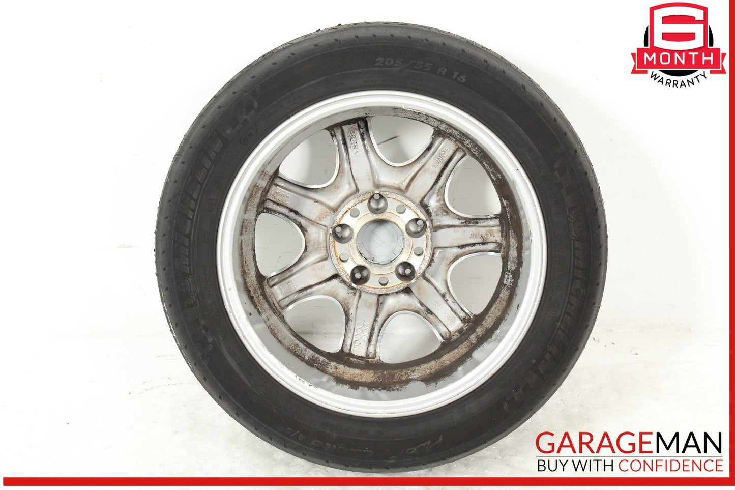 97-04 Mercedes R170 SLK230 SLK320 Rear Wheel Tire Rim 7Jx17H2 ET37 OEM