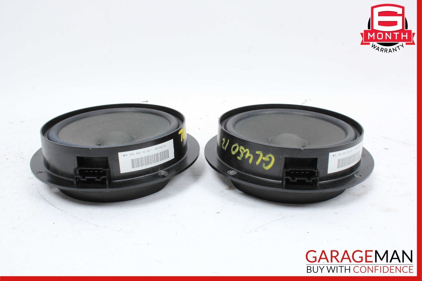 06-13 Mercedes X164 GL450 ML350 Left & Right Door Sound Audio Speakers Set of 2