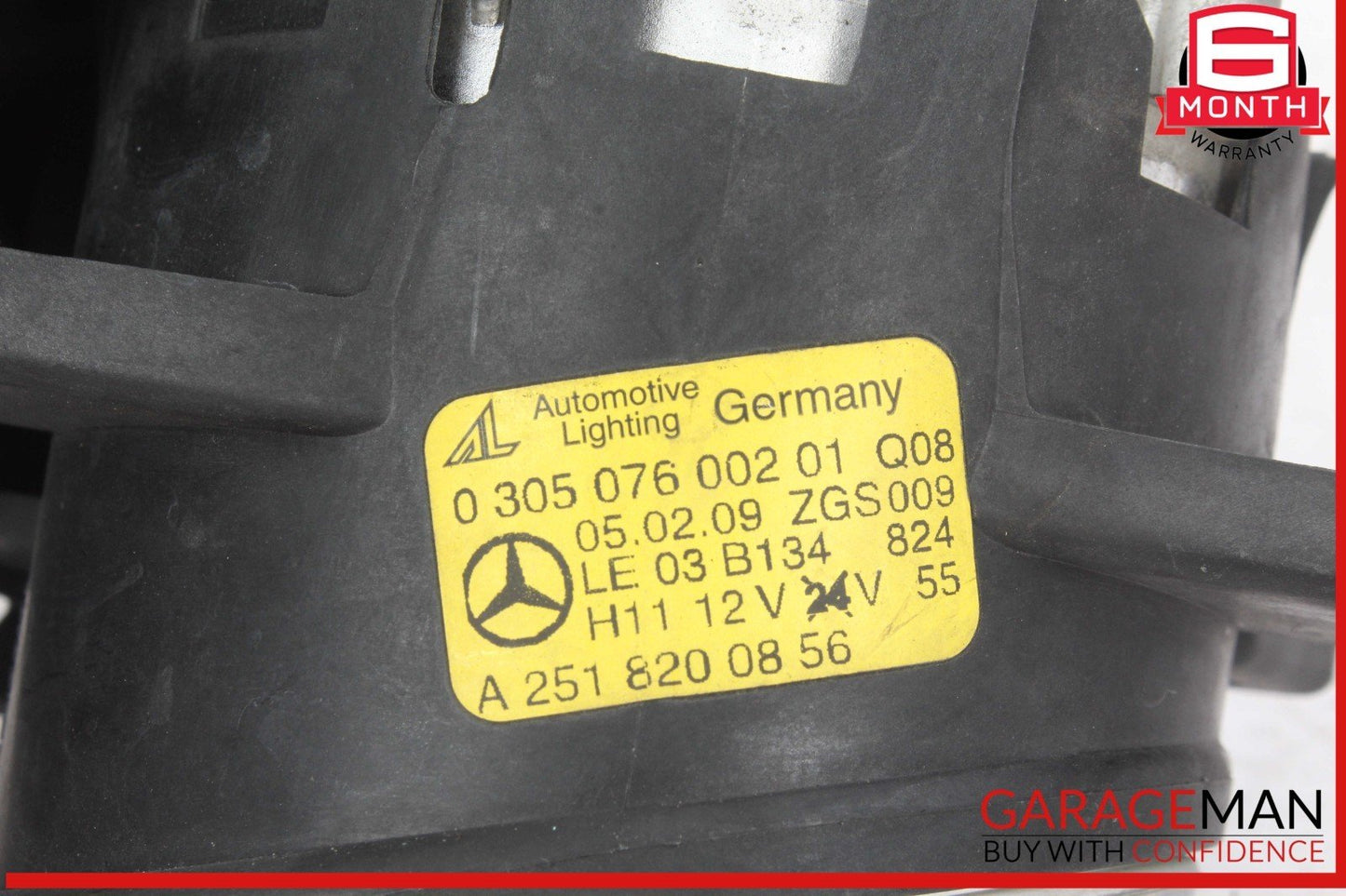 06-12 Mercedes X164 GL450 4MATIC E350 Front Right Side Bumper Fog Light Lamp OEM
