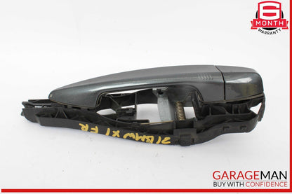 16-22 BMW X1 Front Right Passenger Side Exterior Door Handle Gray OEM