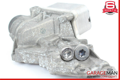 05-11 Mercedes C230 SLK350 C350 Engine Motor Oil Filter Cooler Housing Assembly