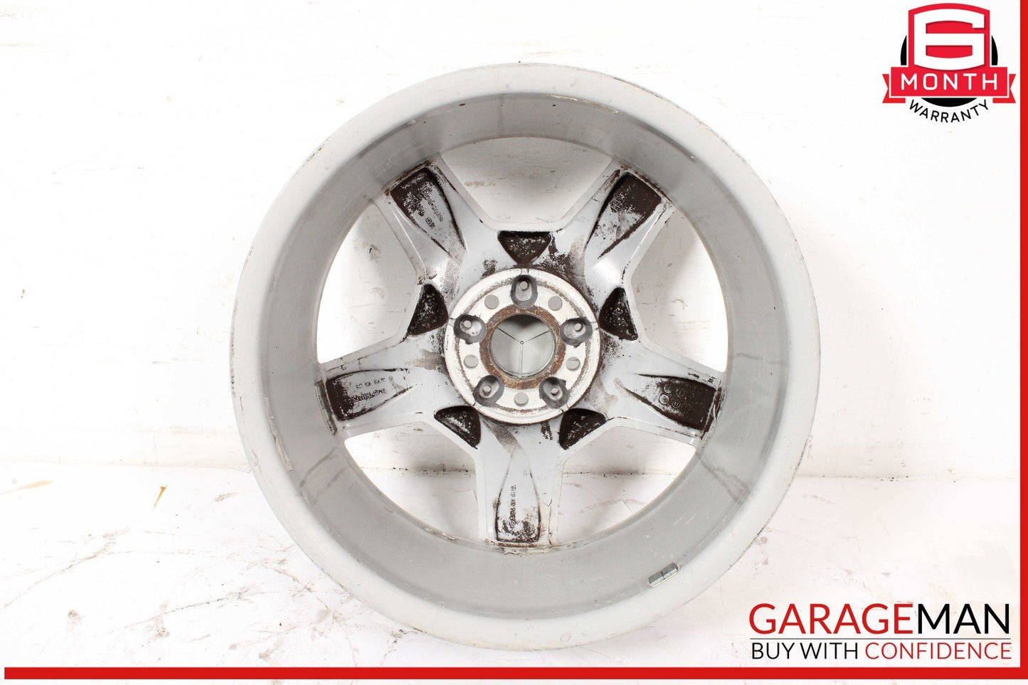 06-11 Mercedes W164 ML350 AMG 8.5 X 19 19" Wheel Rim Silver 1644011802 OEM