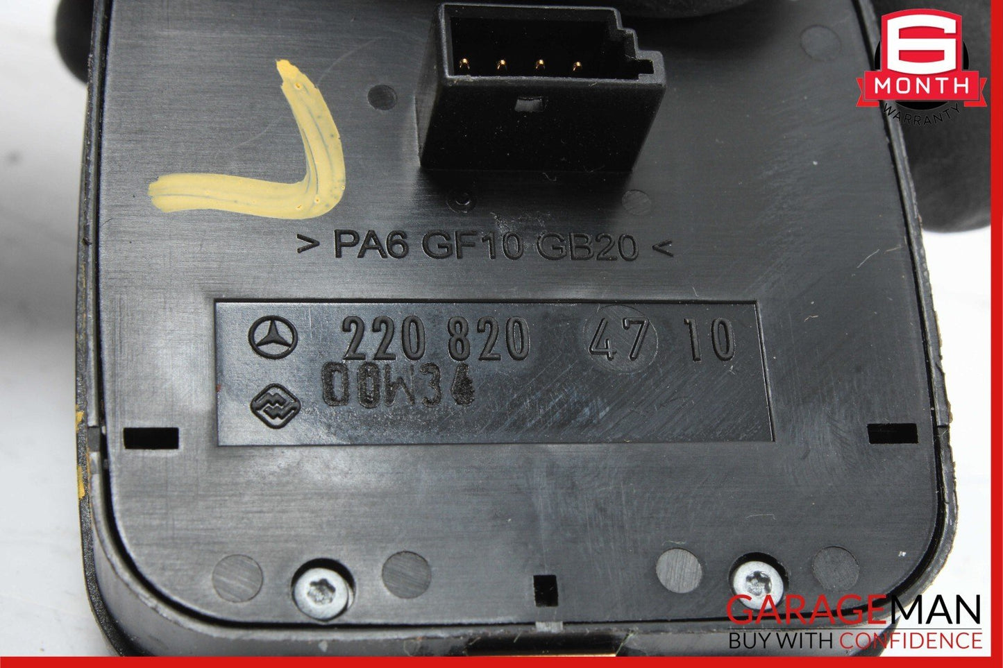 00-06 Mercedes W220 S500 S600 S55 Seat Massage Switch Front Left Or Right OEM
