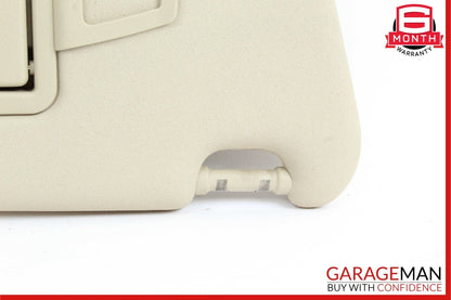08-14 Mercedes W204 C300 C250 Front Right Side Sunvisor Sun Visor Beige
