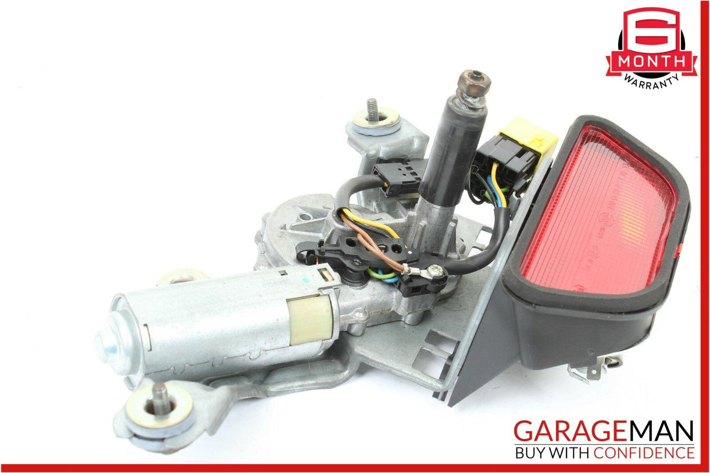 98-05 Mercedes W163 ML320 Rear Windshield Glass Wiper Motor Brake Light Assembly