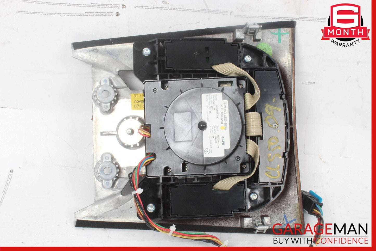 07-09 Mercedes W221 S550 Center Console Multi Function Switch Controller OEM
