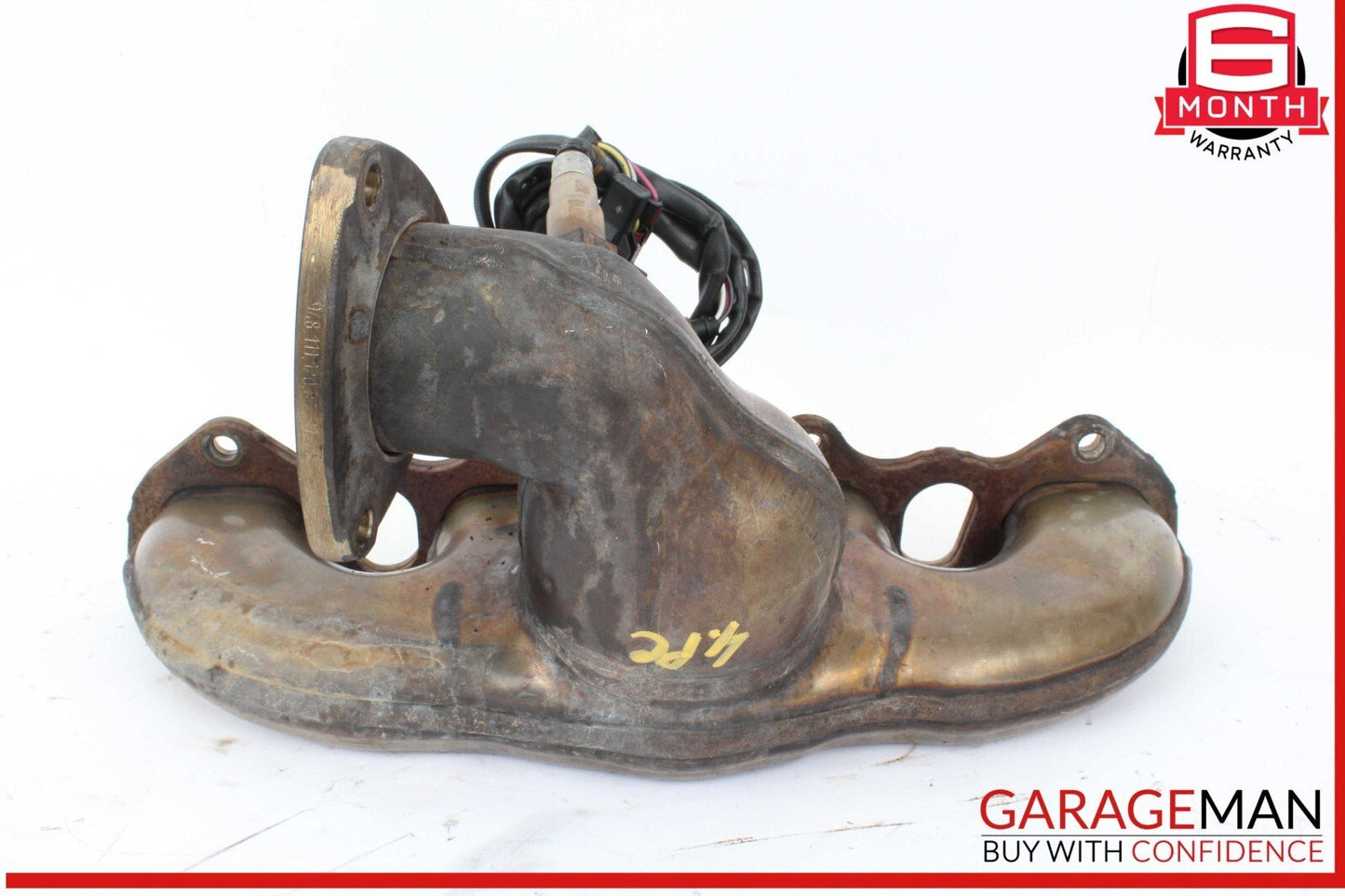 03-06 Porsche Cayenne S 955 V8 Left Side Exhaust Manifold 94811112002 OEM