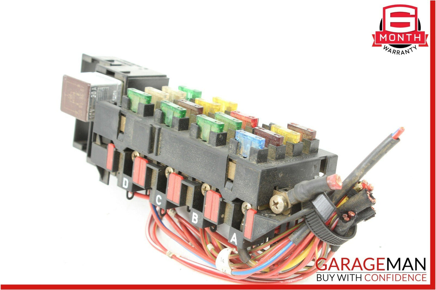92-95 Mercedes W140 500SEL S320 Rear Trunk Fuse Relay Box Control Module OEM