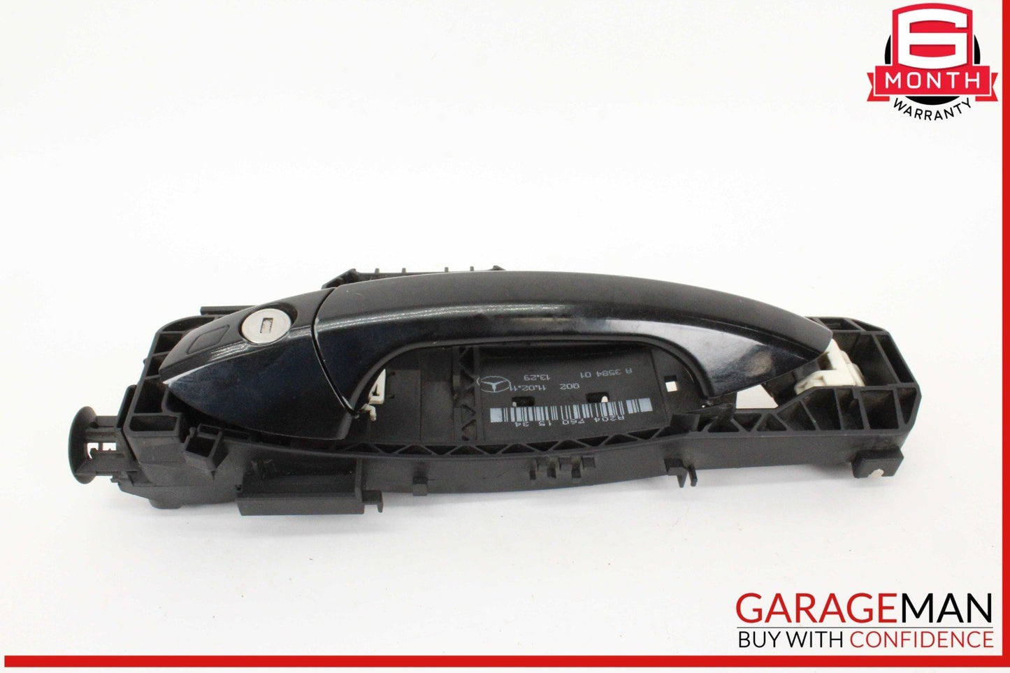 10-13 Mercedes W212 E350 Front Left Driver Side Exterior Door Handle Black OEM