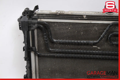 08-15 Mercedes SLK250 C250 Engine Radiator AC A/C Air Condenser Oil Cooler Assy