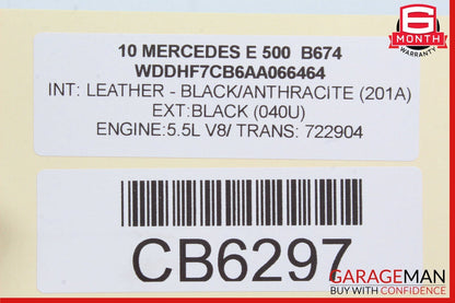 10-13 Mercedes W212 E550 S550 Active Lane Assist Front Camera 0009051600 OEM
