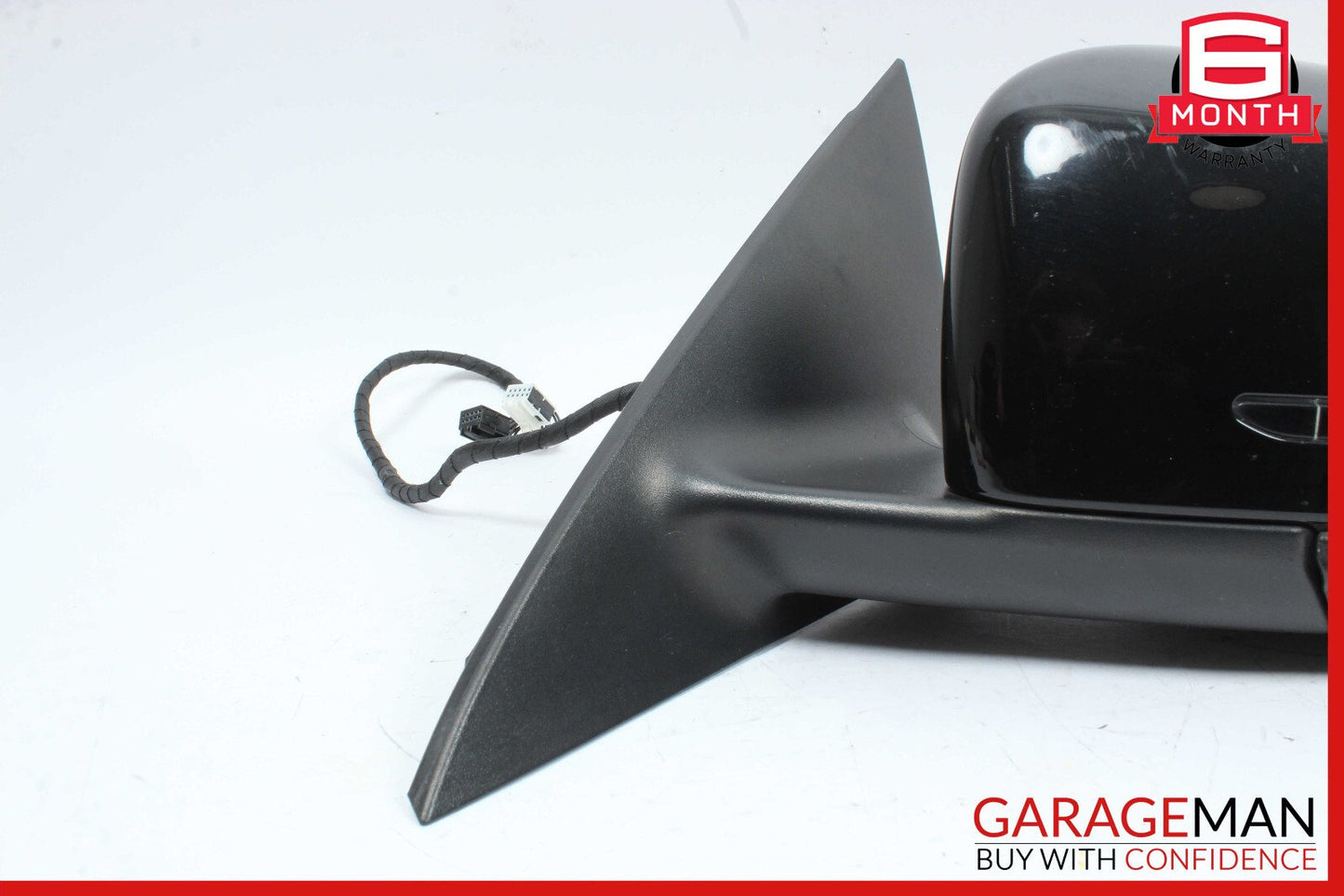 14-18 Mercedes W117 CLA250 Left Driver Side Rear View Door Mirror Black OEM