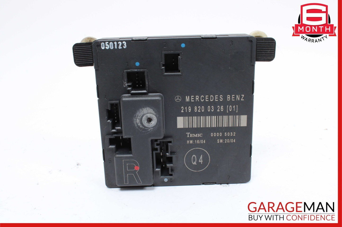 06-11 Mercedes W219 CLS500 Rear Right Side Door Control Module 2198200326 OEM