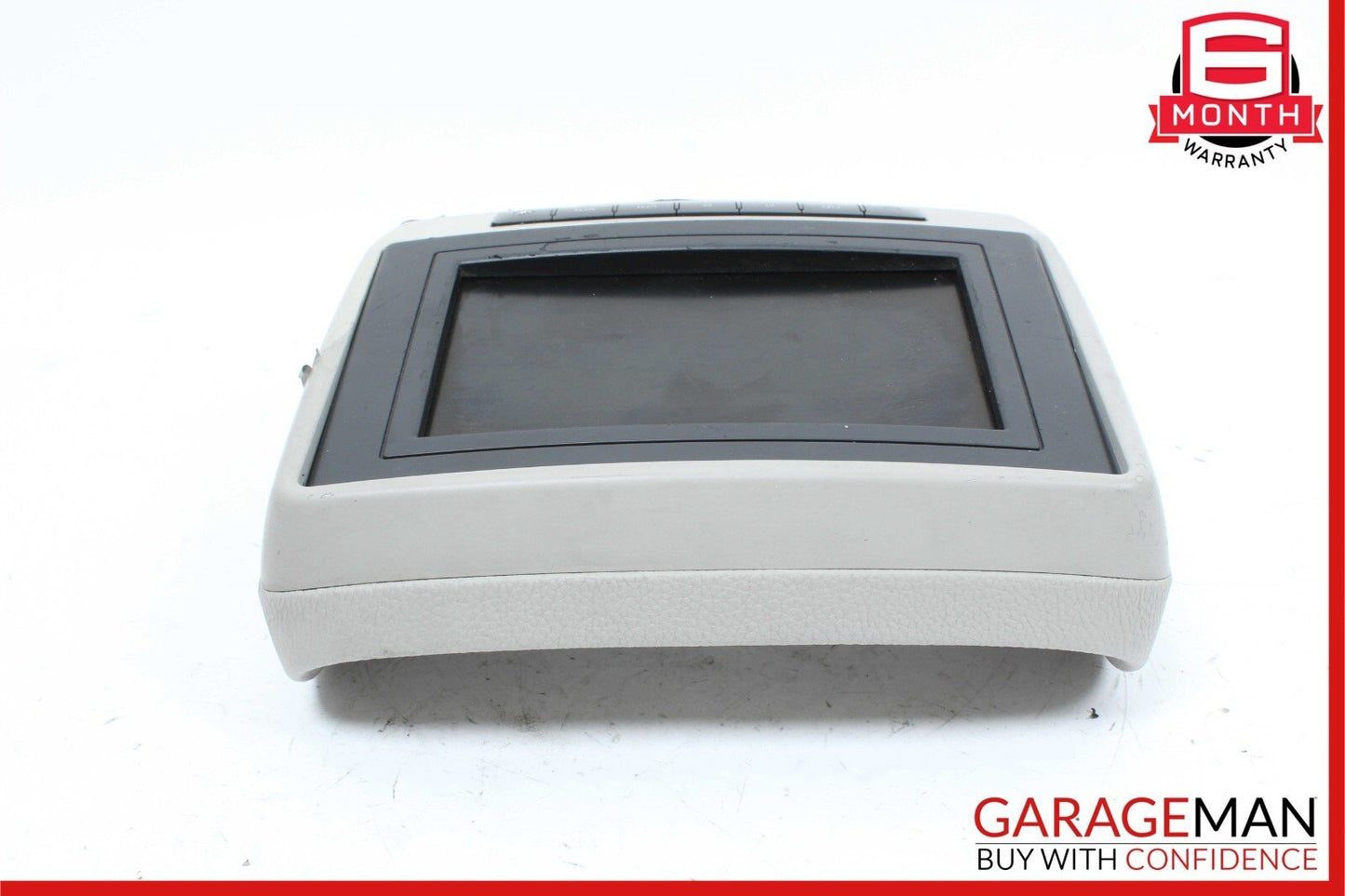06-12 Mercedes X164 GL450 Rear Seat Headrest Screen Monitor Display Grey OEM