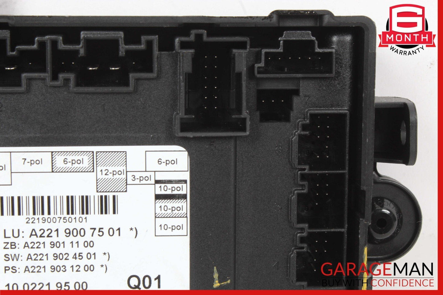 07-13 Mercedes W221 S400 S63 AMG Front Right Door Control Module 2219007501 OEM