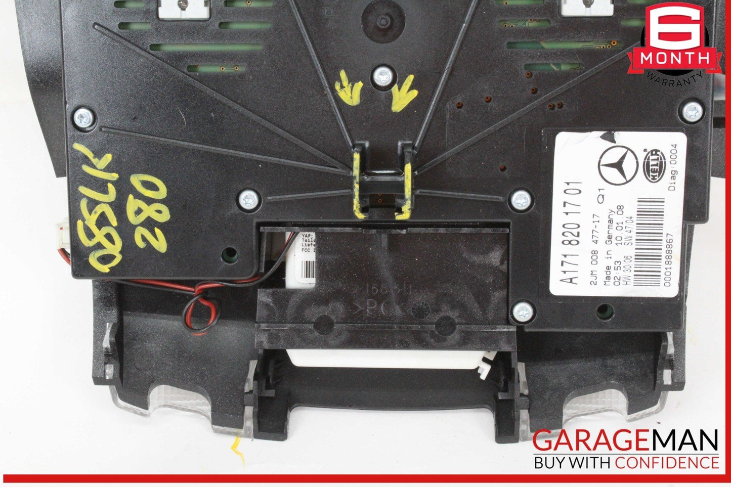 05-11 Mercedes R171 SLK280 SLK300 Front Overhead Reading Dome Light Lamp OEM
