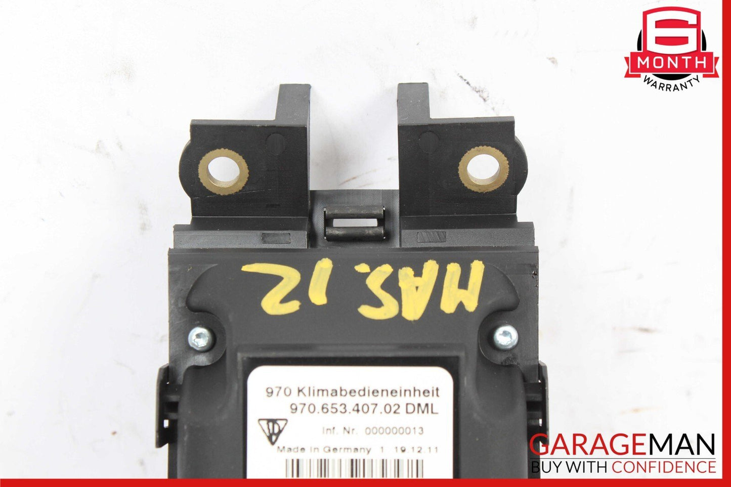 10-16 Porsche Panamera 970 Center Console Rear Lock Seat Heat Switch Control