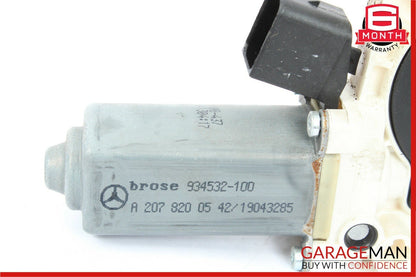 10-16 Mercedes W207 E350 Coupe Rear Left Side Door Window Regulator Motor Unit