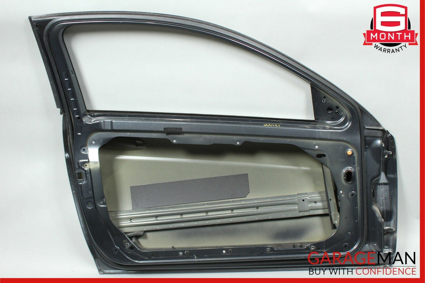 12-14 Mercedes W204 C250 C350 Coupe Front Left Exterior Door Shell Frame Gray