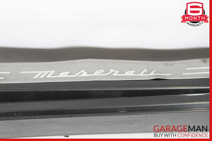 10-17 Maserati GranTurismo M145 Coupe Left Driver Side Rocker Panel Skirt OEM