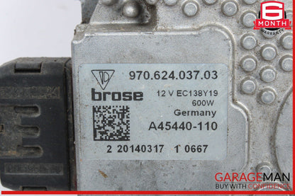 10-16 Porsche Panamera 970 E-Hybrid Engine Radiator Cooling Fan Motor OEM