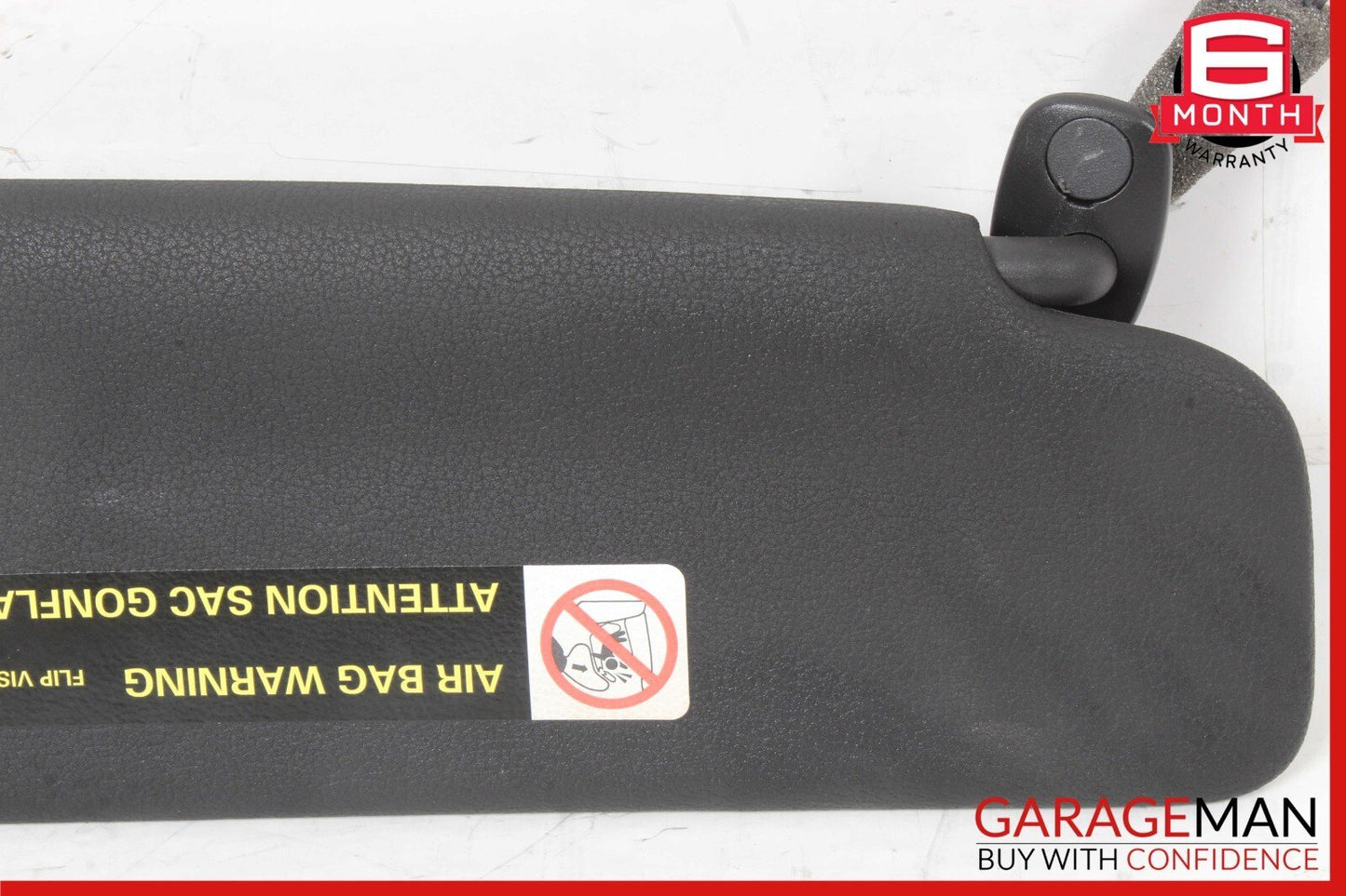 10-17 Audi S5 A5 Front Left Driver Side Sun Visor Black OEM