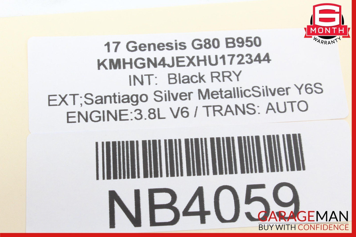 15-17 Hyundai Genesis G80 Transmission Computer Control Module Unit ECM TCM Oem