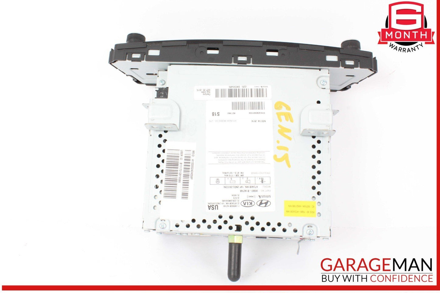 15-20 Hyundai Genesis G80 AM FM Audio Radio Receiver CD Player 96560-B14274 OEM