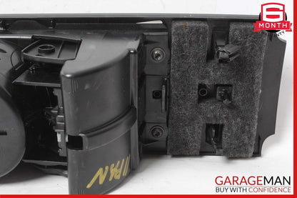 10-16 Porsche Panamera 970 Rear Center Console Cupholder Compartment Assy Wood
