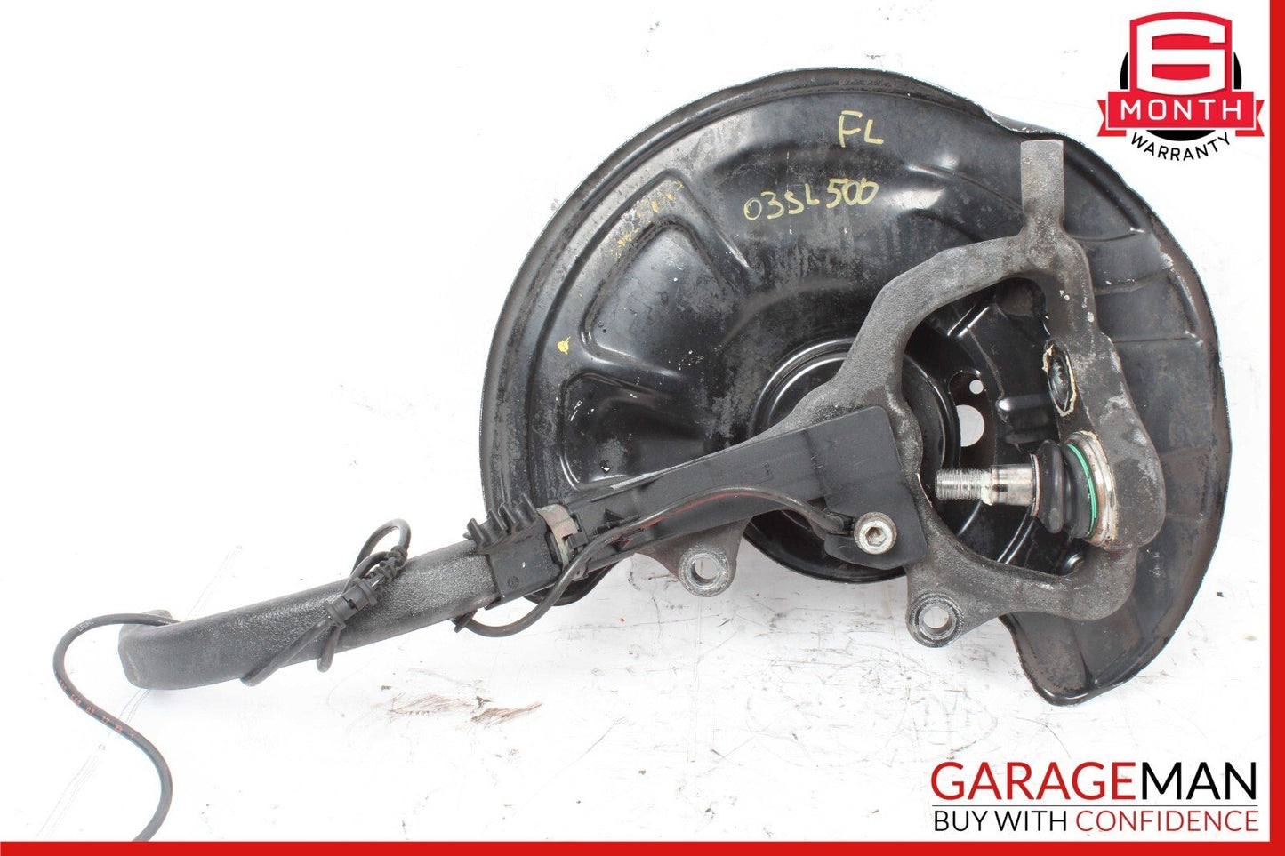 03-06 Mercedes R230 SL500 Front Left Side RWD Wheel Spindle Knuckle Hub Bearing