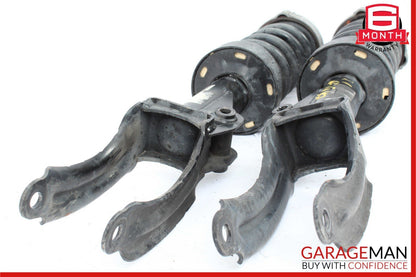 11-14 Porsche Cayenne 958 Front Right & Left Side Shock Absorber Spring Set of 2