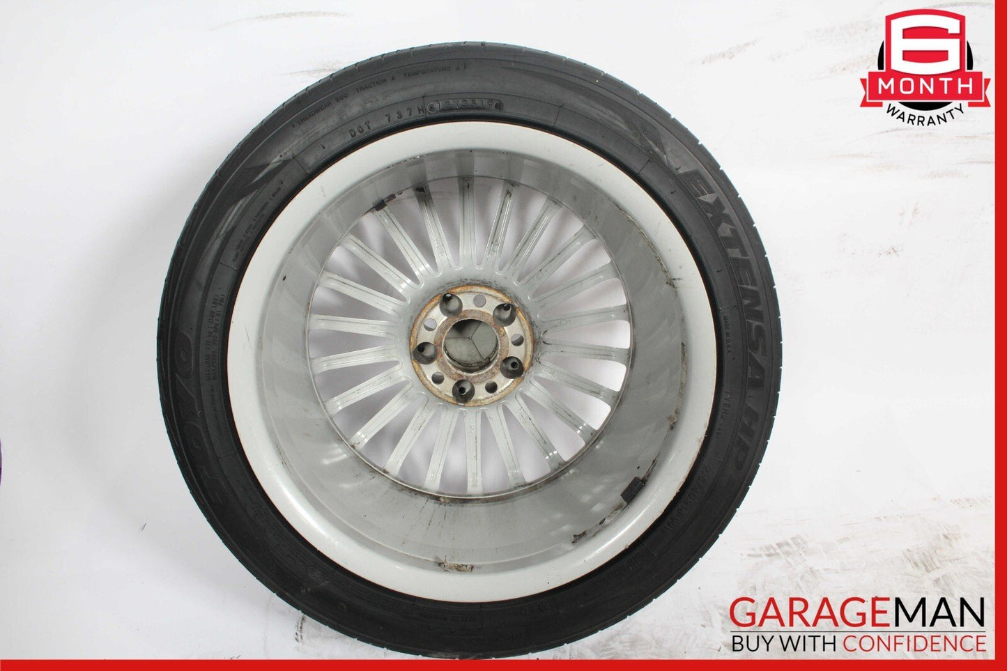 03-12 Mercedes R230 SL550 SL63 AMG Rear Right / Left Wheel Tire Rim 9.5Jx18H2