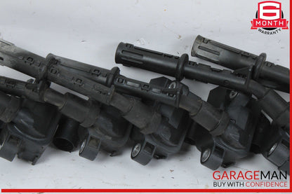 11-20 Mercedes X166 GL450 GL550 Engine Ignition Coil Spark Plug Set of 8 Pc OEM