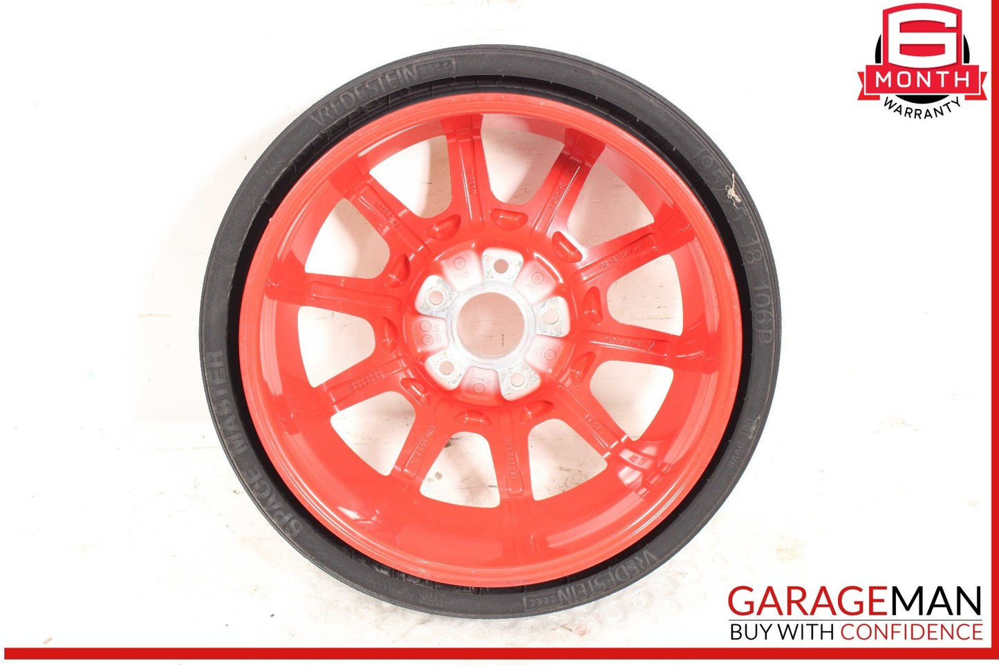 11-18 Porsche Cayenne 958 Emergency Spare Tire Wheel Donut Rim 18 18" OEM