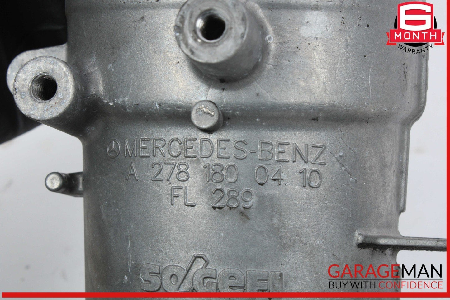 11-20 Mercedes X166 GL450 E550 Engine Oil Filter Housing 2781800410 OEM