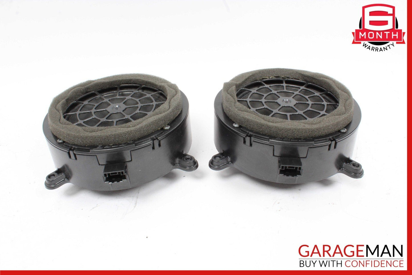 03-09 Mercedes W209 CLK55 AMG Front Left & Right Door Sound Speaker Set Bottom